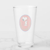 Verre cacahuètes | Snoopy Raw Force & Courage Badge (Dos)
