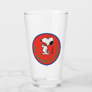 Verre cacahuètes Snoopy Raw Force & Courage Badge