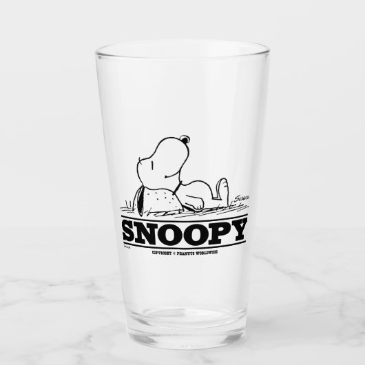Verre cacahuètes | Snoopy Reest Break (Devant)