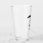 Verre cacahuètes | Snoopy Running (Droite)