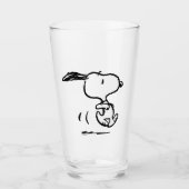 Verre cacahuètes | Snoopy Running (Devant)