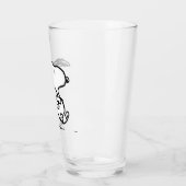 Verre cacahuètes | Snoopy Running (Gauche)