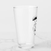 Verre cacahuètes | Snoopy Running (Droite)