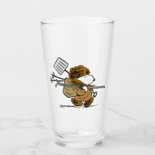 Verre cacahuètes Snoopy Snow Warrior