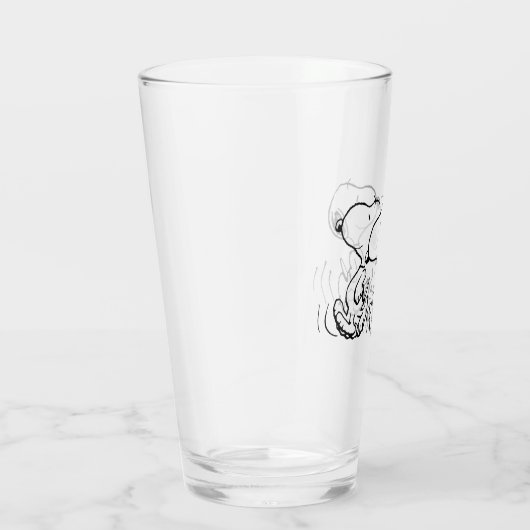 Verre cacahuètes | Snoopy Walking Tall (Droite)