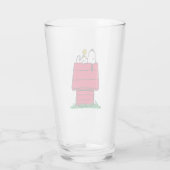 Verre cacahuètes | Snoopy & Woodstock Doghouse (Dos)