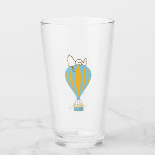Verre cacahuètes   Snoopy & Woodstock Hot Air Balloon