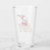 Verre cacahuètes | Snoopy & Woodstock Joy Sled Ride (Dos)