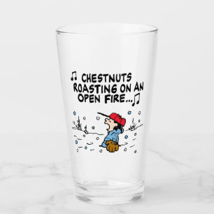 Verre cacahuètes Torréfaction des châtaignes de Lucy