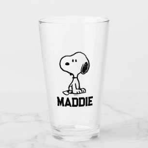 Verre cacahuètes Tournages de snoopy Ajouter Votre N