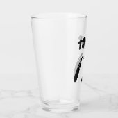 Verre cacahuètes | Visage Snoopy | Ajouter Votre Nom (Droite)