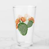 Verre Cactus à fleurs de poires (Dos)
