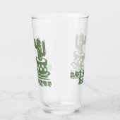Verre Cactus Pas un gros cactus drôle dire (Droite)