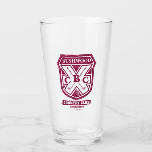 Verre Caddyshack | Bushwood Country Club Crest (Devant)
