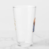 Verre Cadeau de 50e anniversaire de mariage personnalisé (Gauche)
