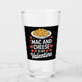 Verre Cadeau de la Saint-Valentin Mac And Cheese pour am (Devant)