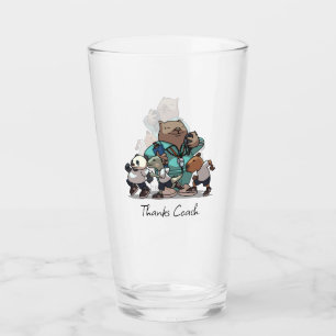 Verre Cadeau de remerciement à l'entraîneur Wombat Œuvre