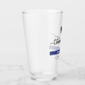 Verre Cadeau de retraite d'un policier de Merci sur mesu (Droite)