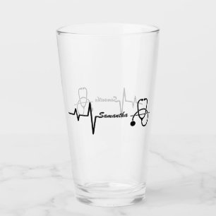 Verre Cadeau d'études de l'infirmière autorisée moderne