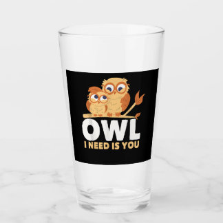 Verre Cadeau d'hibou| Grande chouette Chouette Amateurs