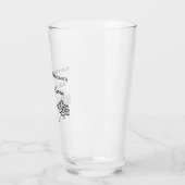 Verre Cadeau élégant personnalisé pour les 30 ans de mar (Gauche)