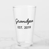 Verre Cadeau pour Grandpa Est. 2019 (Devant)