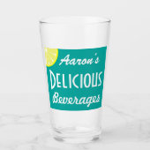 Verre Cadeau Retro Delicious Boisson (Devant)