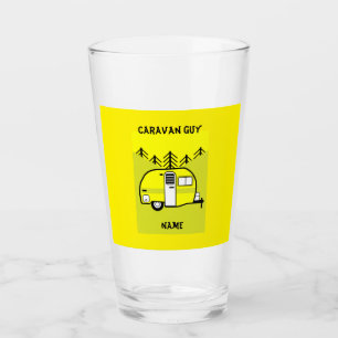 Verre Cadeaux d'Art Caravane - Love My Caravan