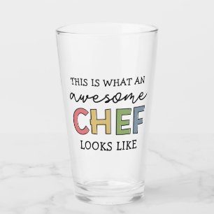 Verre Cadeaux de Chef géniaux Meilleur Chef Jamais Drô