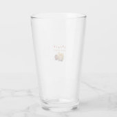 Verre Cadeaux et Boules (Dos)