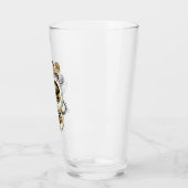 Verre Cadran Steampunk avec libellule (Gauche)