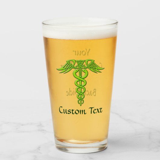Verre Caduceus (Devant (rempli))
