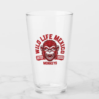 Verre Calakmul Monkeys de la jungle mexicaine