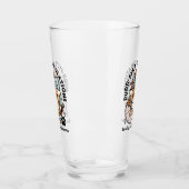 Verre Calculs Parfaits – Création de Chat de Maths Drôle (Gauche)