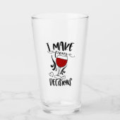 Verre Calembour potable drôle que je fais pour verser (Devant)