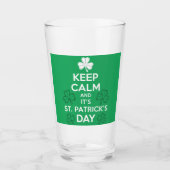 Verre Calme C'est irlandais Jour de la Saint Patrick (Devant)