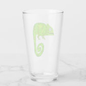 Verre Caméléon vert mignon (Dos)