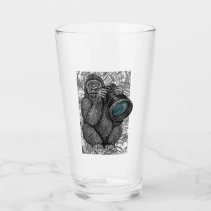 Verre Caméra de Gorilla Ape Singe Telephoto 35mm Caméra