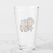 Verre Camion de construction/engin de terrassement/tombe (Dos)