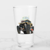 Verre Camion monstre de dessin animé (Dos)