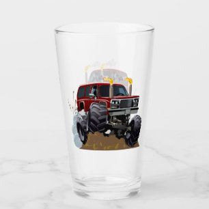 Verre Camion monstre de dessin animé