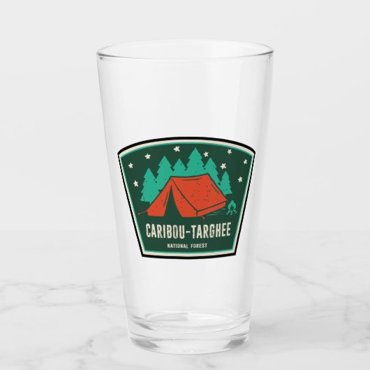 Verre Camping forestier national Caribou-Targhee (Devant)
