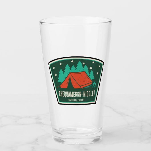 Verre Camping forestier national Chequamegon-Nicolet (Devant)