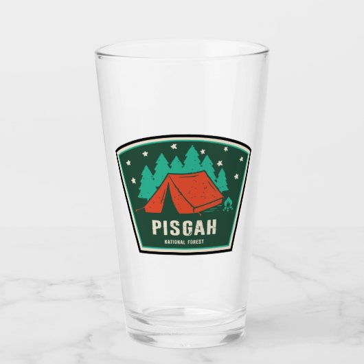 Verre Camping forestier national de Pisgah (Devant)