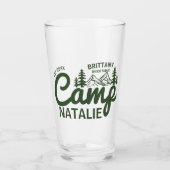 Verre Camping personnalisé Bachelorette Party Bridesmait (Devant)
