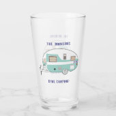 Verre Camping Remorque RV Camper Beer Pint Boire (Dos)