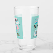 Verre Camping Rétro Caravan Tente Cute (Gauche)