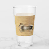 Verre Canard colvert mâle (Dos)