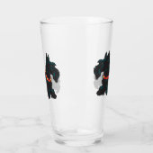 Verre canard-terrier écossais (Gauche)