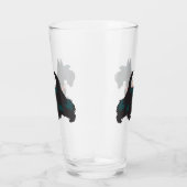 Verre canard-terrier écossais (Droite)
